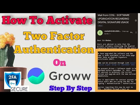 How to activate two factor authentication on groww app step by step ‪@Groww‬