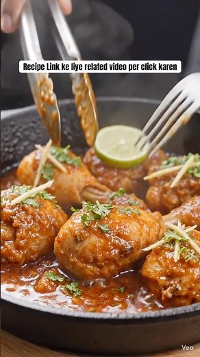 Chef Secret Chicken Kadhai Recipe | Restaurant Secret Chicken Karahi | Easy Chicken Curry #Shorts