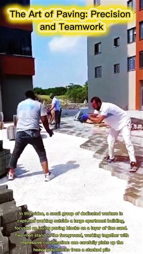 The Art of Paving: Precision and Teamwork