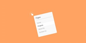 Awesome custom right click options. Pure CSS and JS