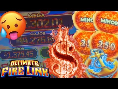 FIRE LINK at TAMPA was HOT! 6 JACKPOTS on $50 MAX BET! High Limit Slot Play At The Casino