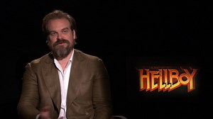 17K views · 44 reactions | David Harbour stars in Hellboymovie– in theaters now! Press play to learn what David wants audiences to take away from his latest film. #Hellboy. | Redbox | Facebook