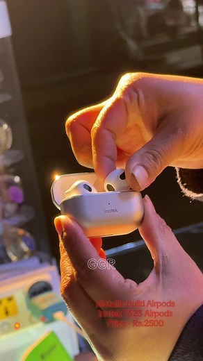 Inotek T523 Airpods - Small Size Metallic Build