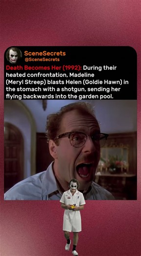 Meryl Streep Blasts Goldie Hawn With A Shotgun! 💥🏊‍♀️ | Death Becomes Her (1992)