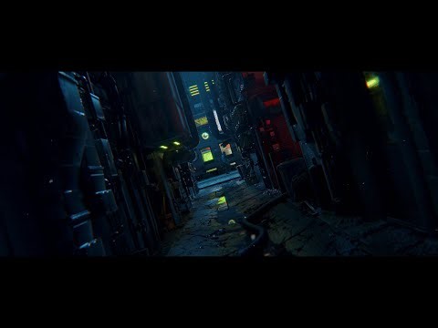 Cyberpunk Alleyway | SciFi 3D Animation | Cinema4d | Octane Render