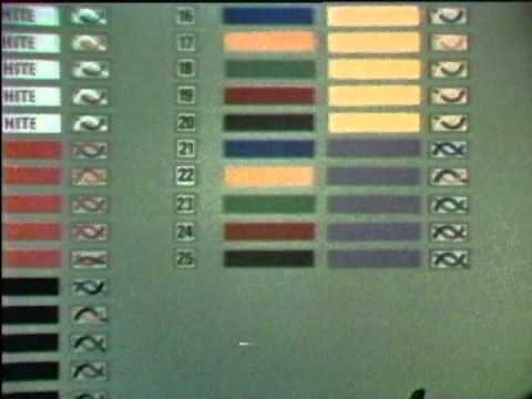 COMMUNICATIONS CABLE-PIC - COLOR CODE