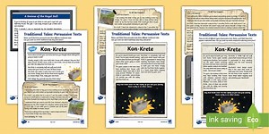 LKS2 Traditional Tales: Persuasive Texts Reading Comprehension Activity Age 7-9