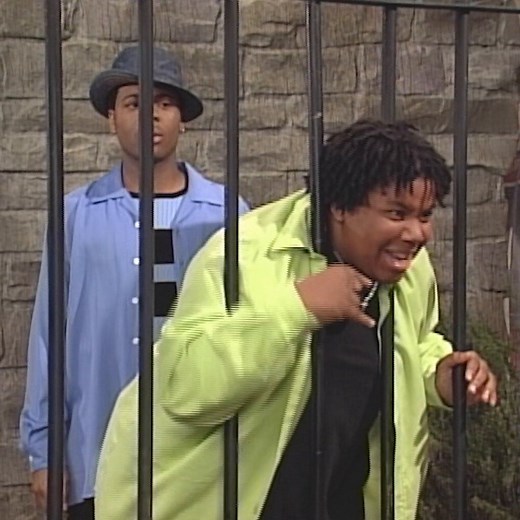 Kenan Gets His Head Stuck in a Fence | Kenan & Kel