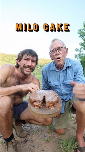 How to make Milo cake - Bush Style! #Cooking #Camping #Baking #Australia