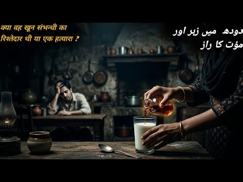 दूध मे ज़हर का सच | sabaq amooz kahani | ज़रूर देखें | in हिंदी/اردو | URDU QISSE E016 🩸 |