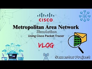 Simulating a Metropolitan Area Network (MAN) with Cisco Packet Tracer || Semester Project || CCN