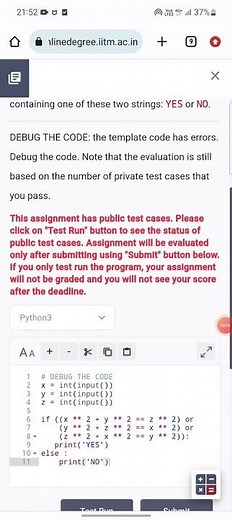 Week 2 GrPa 1 Python #iitmadrasonlinedegree #iitmadras #programming in python