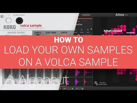 How to load your own samples on a Korg Volca Sample | Algonaut