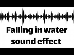 Falling in water sound effect (no copyright)