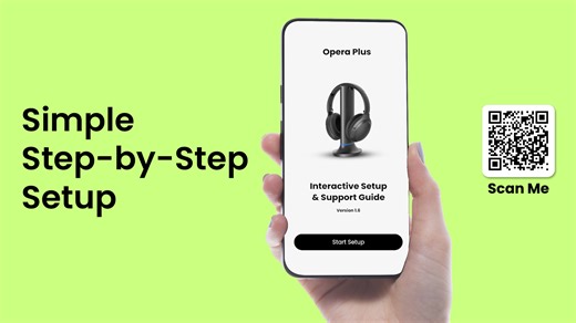 Watch Interactive User Guide - Avantree Opera Plus Headphones for TV on Amazon Live