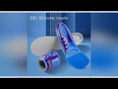 GEL Silicone Insoles for Shoes Orthotic Arch Support Insole Soft Shoe Inserts Sport Anti-slip Templa