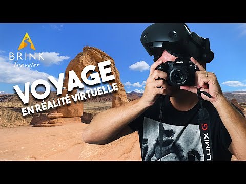 BREATHTAKING! I'M TRAVELING in VIRTUAL REALITY (BRINK Traveler SteamVR / Oculus Quest Test)