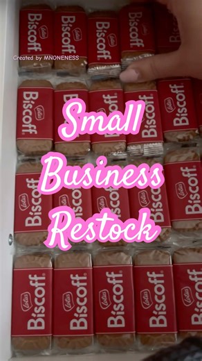 Small business restock ASMR organising and restocking #smallbusiness #asmrrestock #restock