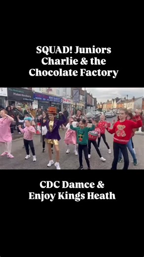 CDC Dance Ltd on Instagram: "THANK YOU to everyone who came down to York Road today to visit the @birminghamartisanmarkets & support our wonderful SQUAD! dancers, performing for our local community @enjoykingsheath & get in the festive mood! Here’s our SQUAD! Juniors performing Charlie & the Chocolate Factory ♥️ 🤩🤩🤩 SAVE THE DATE: 19th & 20th September 2026 - our ‘Magical Musicals Charity Showcase’ 🤩🤩🤩 ♥️ ENROLLING NOW FOR CDC DANCE 2026 ♥️ We have space in classes across our whole timetab