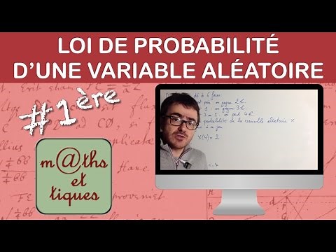 Determine the probability law of a random variable (1) - First