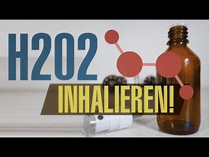 Wasserstoffperoxid inhalieren. So wird es gemacht.