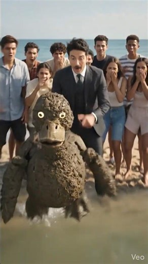 Giant Mud Duck Robot Stunts #Mullaro