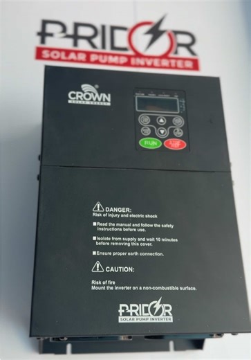 Crown Solar Pump Inverter: Advanced IGBT DSP Technology