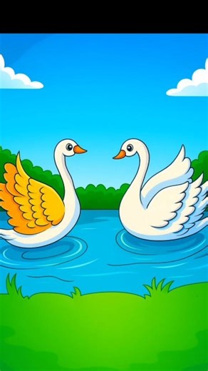 #drawing #art #painting #Love Birds #Duck Sketch #Swan Sketch #Easy drawing #Pencil Sketch #Bird