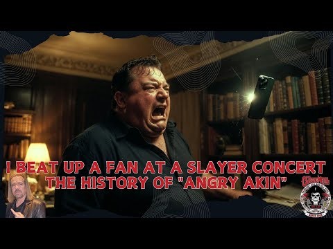 I BEAT UP A FAN AT A SLAYER CONCERT | The History of "Angry Akin"