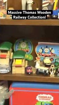 Thomas Wooden Railway Collection Video | Massive Garage full of Trains! 🚂 #thomaswoodenrailway