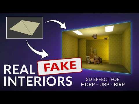 Real Fake Interiors - Now @unity Asset Store!
