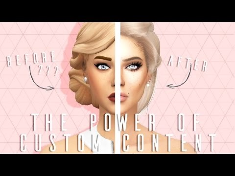 The Sims 4: The Power Of Custom Content // + CC LINKS & DOWNLOAD SIM