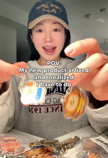 My 12 animal keychains just arrived and super cute! Coming soon✨ #stickershops #keycharm #cutekeychains #stationeryshop #animalkeychain