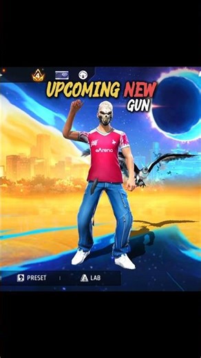 Upcoming new gun skin🔥😍||#freefire #shorts #shortsfeed