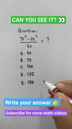 This 3-Second Math Problem Tricks Almost Everyone 😳🔥