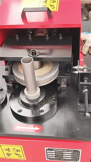 aluminum pipe press roll process for vehicle components #shorts