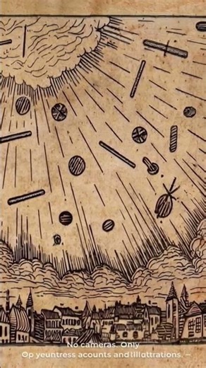 They Painted UFOs Before Cameras Existed 👀