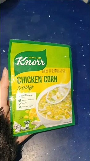 Knorr Chicken Corn Soup Recipe #foodblooger #food #soup#souprecipe #souplovers