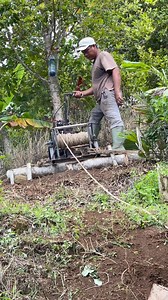 145K views · 454 reactions | super strong pulling machine for pulling log wood on sloping location #reelsviral #woodworking | Jati Manungal | Facebook
