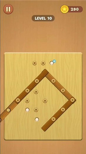 Wood Screw Nuts & Bolts Puzzle Game