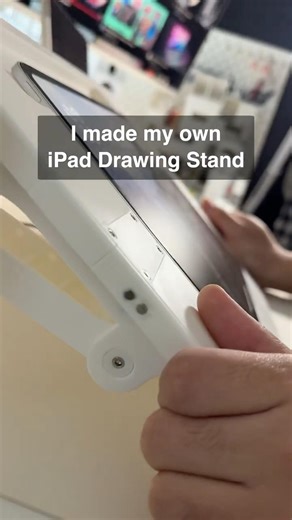 I Made My Own iPad Drawing Stand #iPad #artist #procreate #drawing