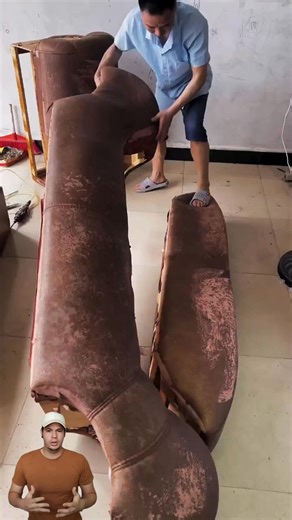 521K views · 8.3K reactions | From Trash to Treasure: Sofa Makeover Magic #RestorationMagic #SofaTransformation #CraftsmanshipMatters #BeforeAndAfter #SkilledHands | Tips of the Day | Facebook