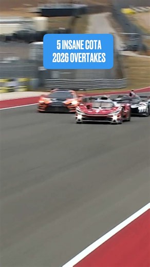 5 Insane Cota 2026 Overtakes 🇺🇸