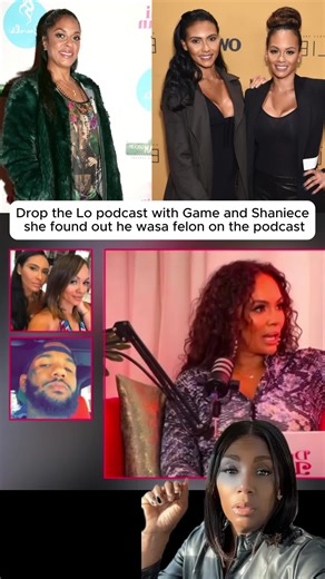 Drop the lo podcast with Evelyn and shaniece Evelyn daughter finding out Game was a felon on the podcast is INSANE #felons #motherdaughterrelationship #podcastclip #relationshipstruggles