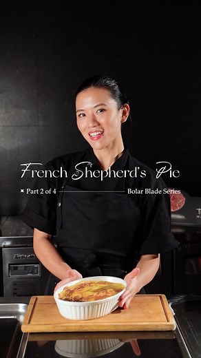 Tokusen Wagyu Beef on Instagram: "[BOLAR BLADES SERIES PART 2] Through searing and slow pot roast method, Chef @ashleyclarisew made Tokusen’s Bolar Blade reach its ultimate tenderness and created a classic dish, the French Shepherd’s Pie. Rich in flavor and great in textures. Go to our link in bio for the recipe. #wagyurecipe #beefrecipe #bolarblade #frenchshepherdspie #beefwagyu"