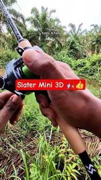 Umpan Casting Ikan Gabus Dan Ikan Toman Slater Mini 3D Gacor 🎣💪 #indranfish #fishing #mancing