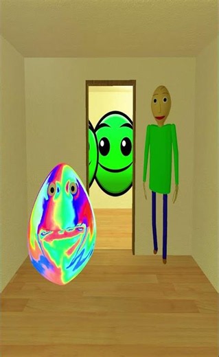 Can Baldi and Neon GuGu Gaga Penguin Hide From Nextbots?
