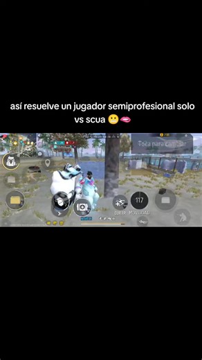 Cómo un jugador semiprofesional resuelve en Free Fire