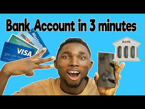 How to create a Bank Account in 3 minutes Online - Just with your Phone