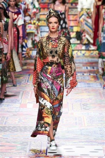 Women's wardrobe from Dolche and Gabana.